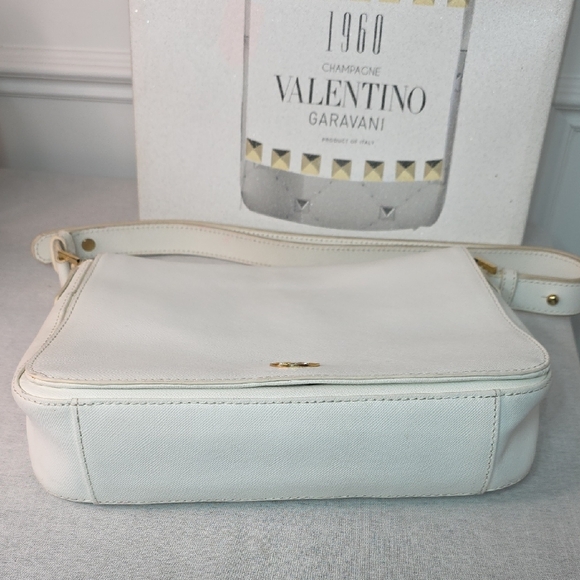 Tory Burch Emerson white Saffiano leather shoulder bag - Picture 7 of 8